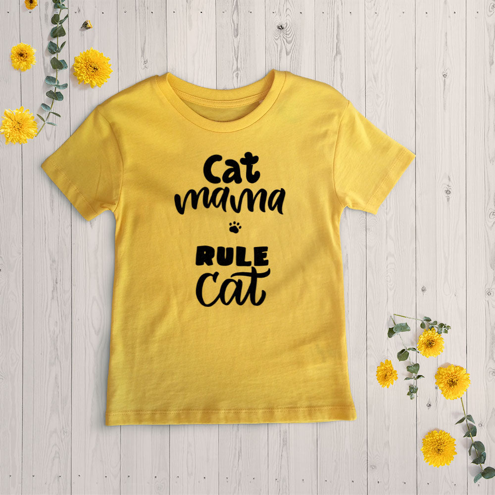 Cat Mom With Pawprints Unisex T-Shirt at $22.95 found at Personalizedpetlovergifts