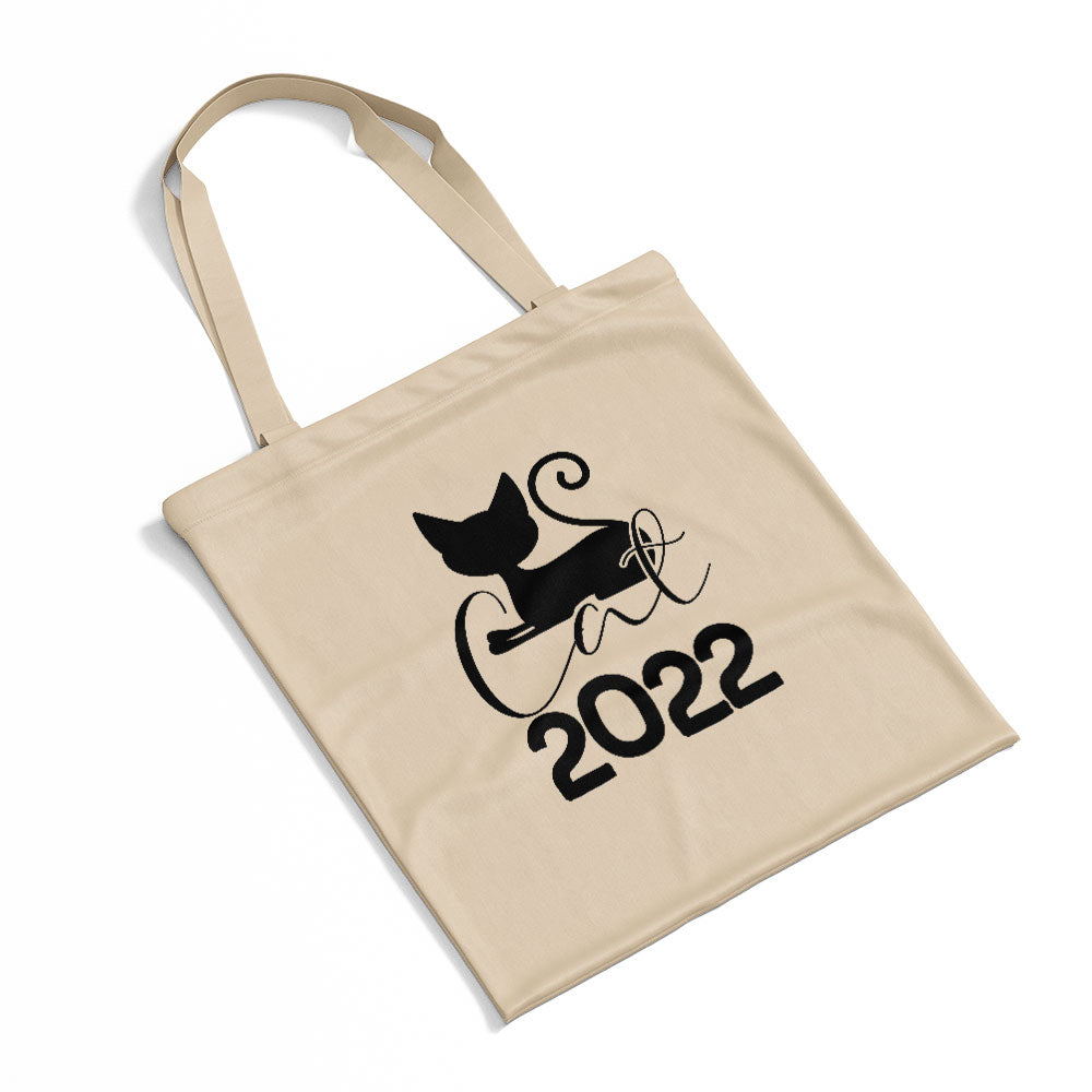 Cat 2022 - Eco Tote Bag at $22.95 found at Personalizedpetlovergifts