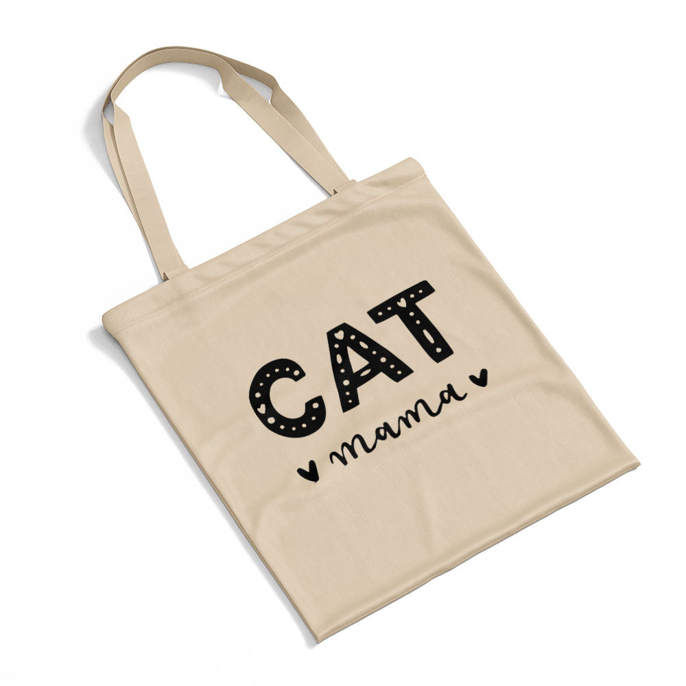 Cat Mama With Cat - Eco Tote Bag at $22.95 found at Personalizedpetlovergifts