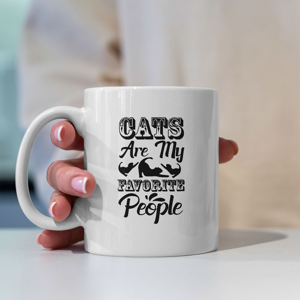 cats are my favorite people Coffee Mug at $13.95 found at Personalizedpetlovergifts