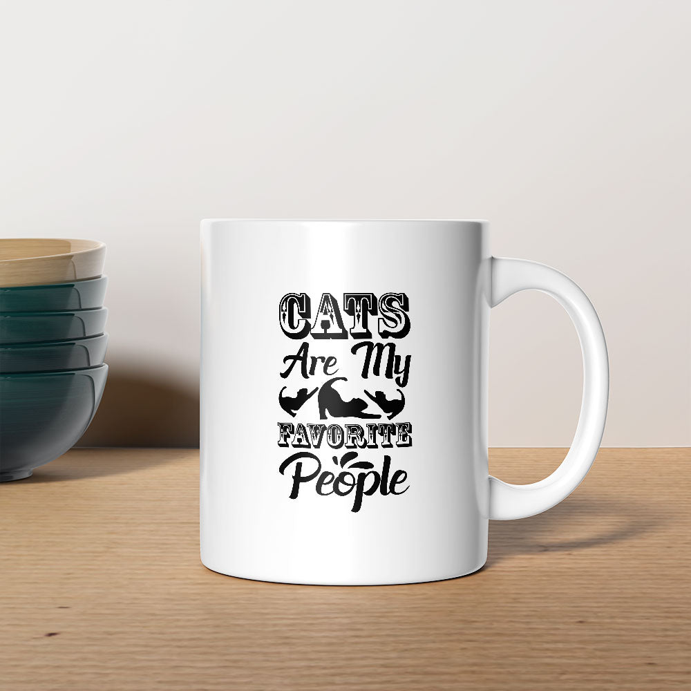 cats are my favorite people Coffee Mug at $13.95 found at Personalizedpetlovergifts