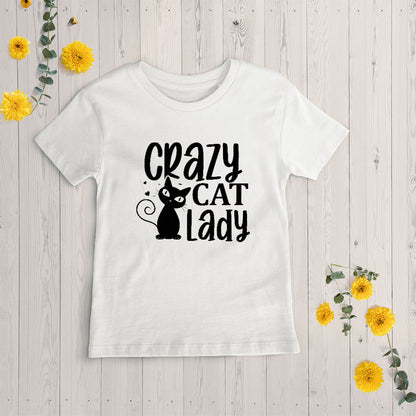 Crazy Cat Lady With a Cat Unisex T-Shirt at $22.95 found at Personalizedpetlovergifts