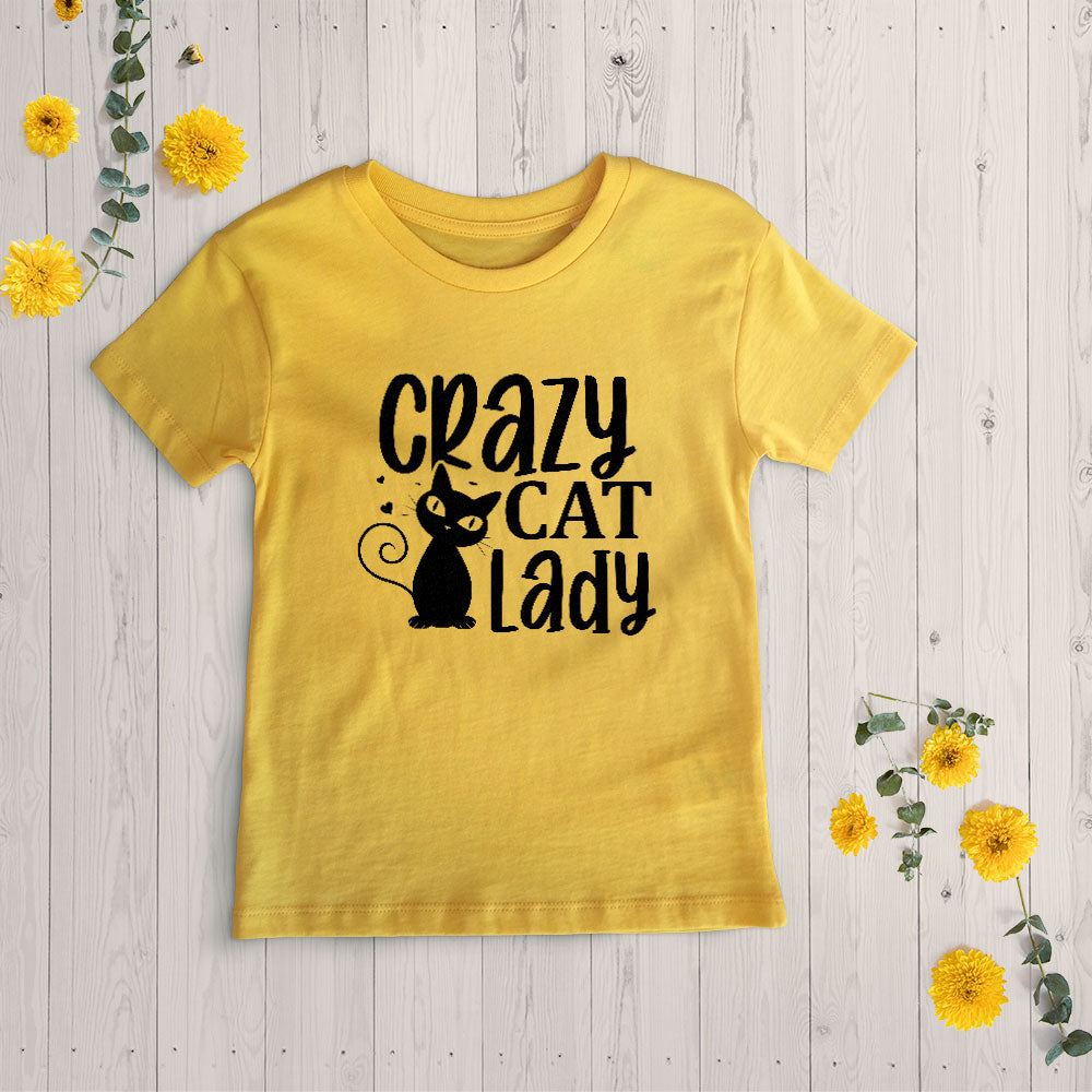 Crazy Cat Lady With a Cat Unisex T-Shirt at $22.95 found at Personalizedpetlovergifts