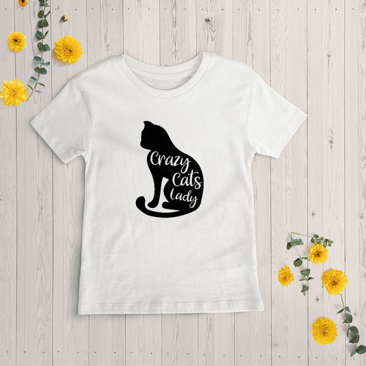 Crazy Cats Lady Unisex T-Shirt at $22.95 found at Personalizedpetlovergifts