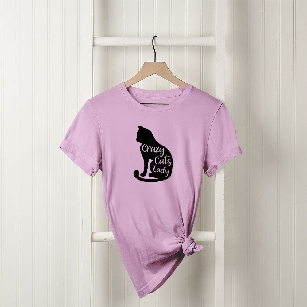 Crazy Cats Lady Unisex T-Shirt at $22.95 found at Personalizedpetlovergifts