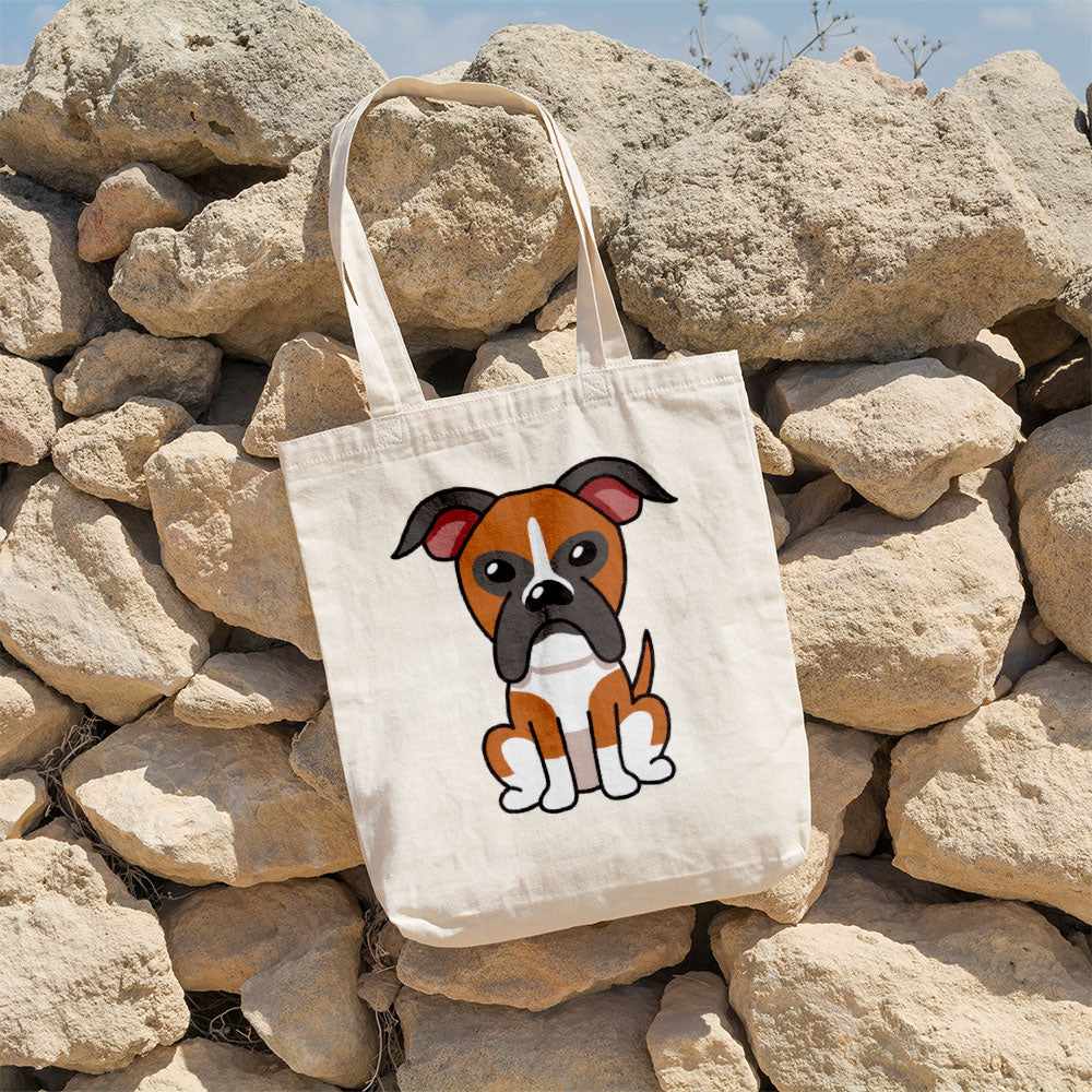 Cute Bulldog Sitting Totes at $22.95 found at Personalizedpetlovergifts