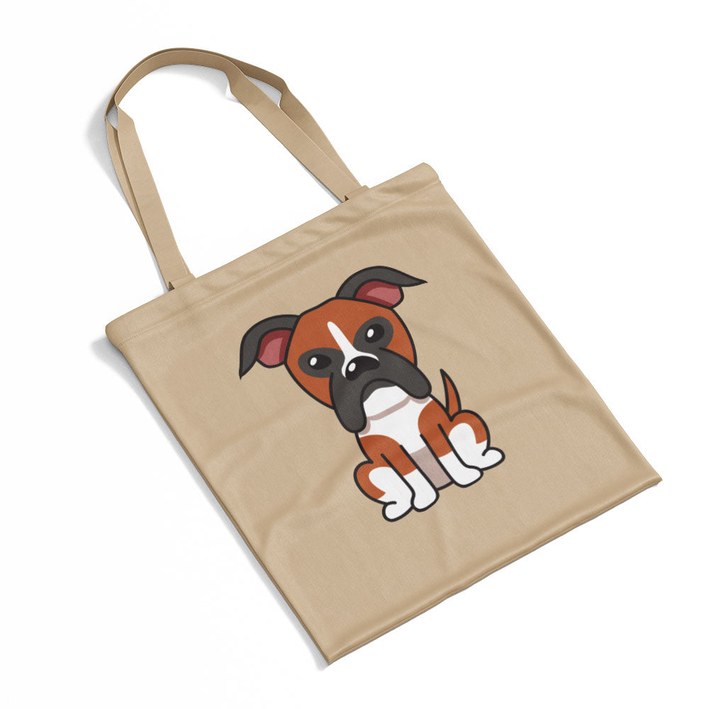 Cute Bulldog Sitting Totes at $22.95 found at Personalizedpetlovergifts