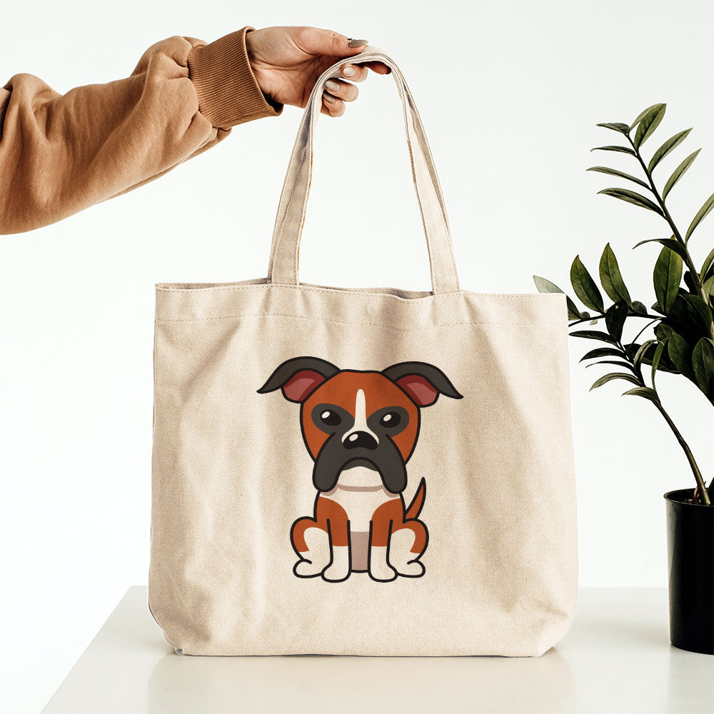 Cute Bulldog Sitting Totes at $22.95 found at Personalizedpetlovergifts