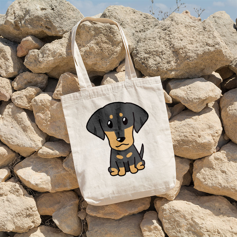 Cute Doberman Totes at $22.95 found at Personalizedpetlovergifts