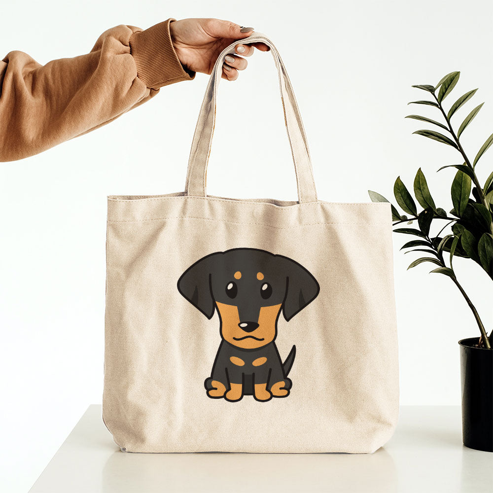 Cute Doberman Totes at $22.95 found at Personalizedpetlovergifts