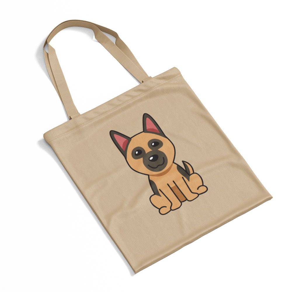 Cute German Shepard Cartoon Totes at $22.95 found at Personalizedpetlovergifts