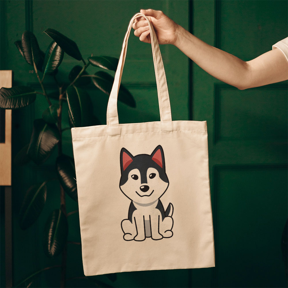 Cute Husky Totes at $22.95 found at Personalizedpetlovergifts