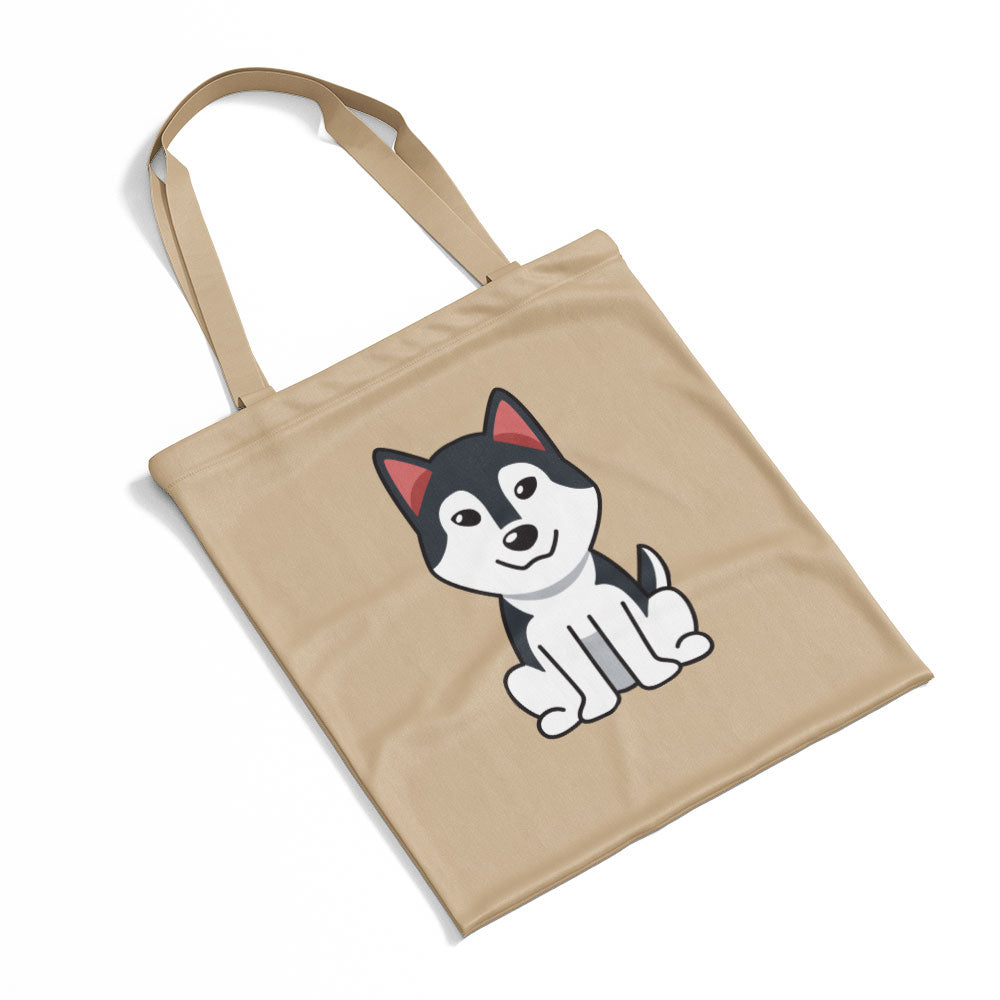 Cute Husky Totes at $22.95 found at Personalizedpetlovergifts