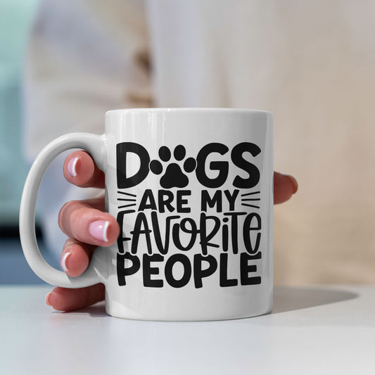 Dog Are My Favorite People Mugs at $13.95 found at Personalizedpetlovergifts