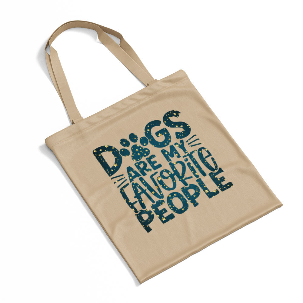 Dog Are My Favorite People With Star Font Totes at $22.95 found at Personalizedpetlovergifts