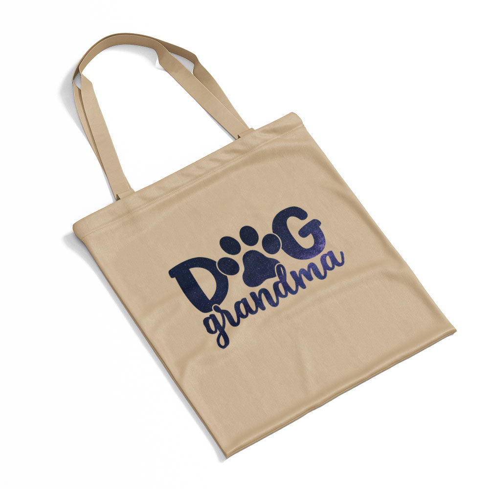 Dog Grandma With Galaxy Font Totes at $22.95 found at Personalizedpetlovergifts