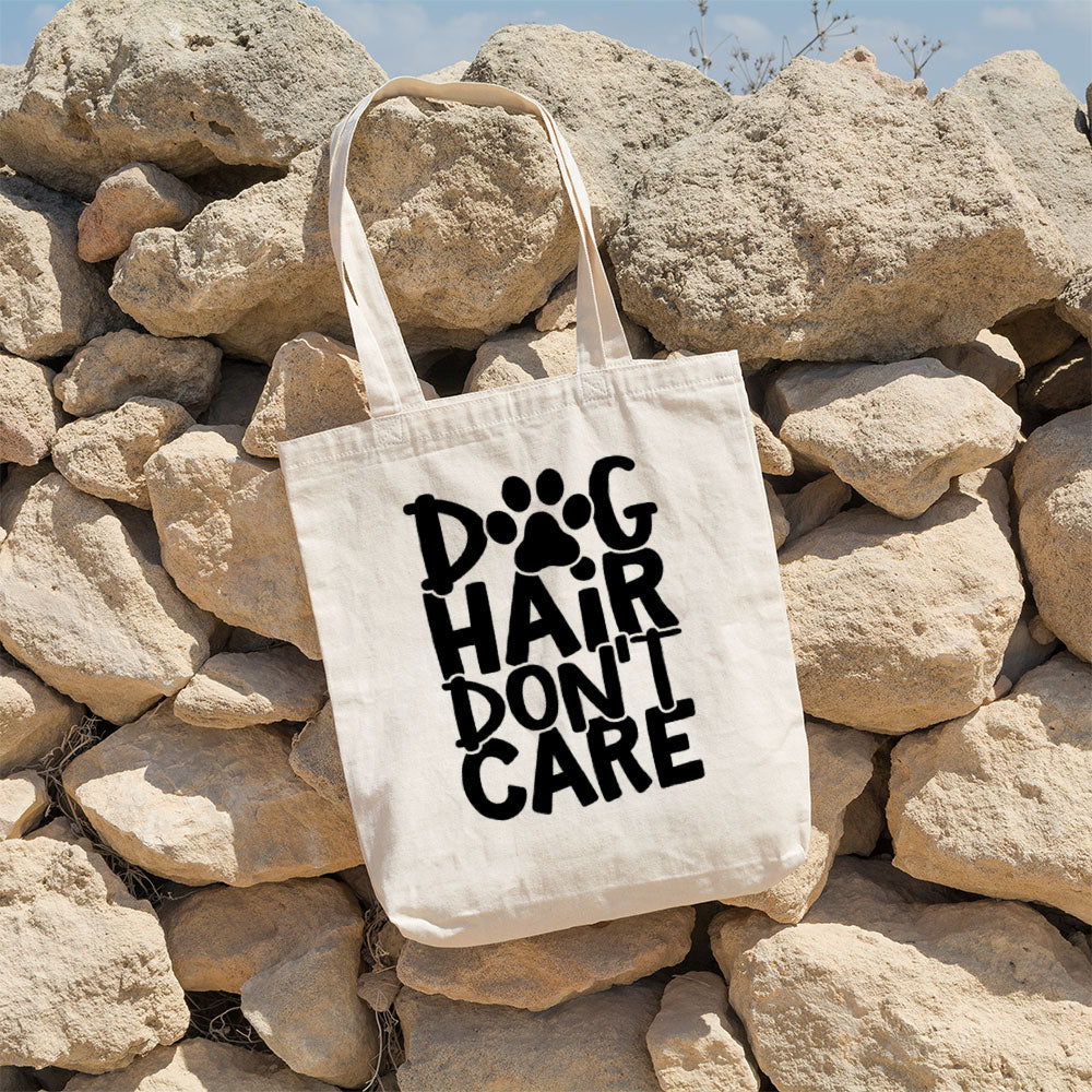 Dog Hair Don_t Care With A Paw Totes at $22.95 found at Personalizedpetlovergifts