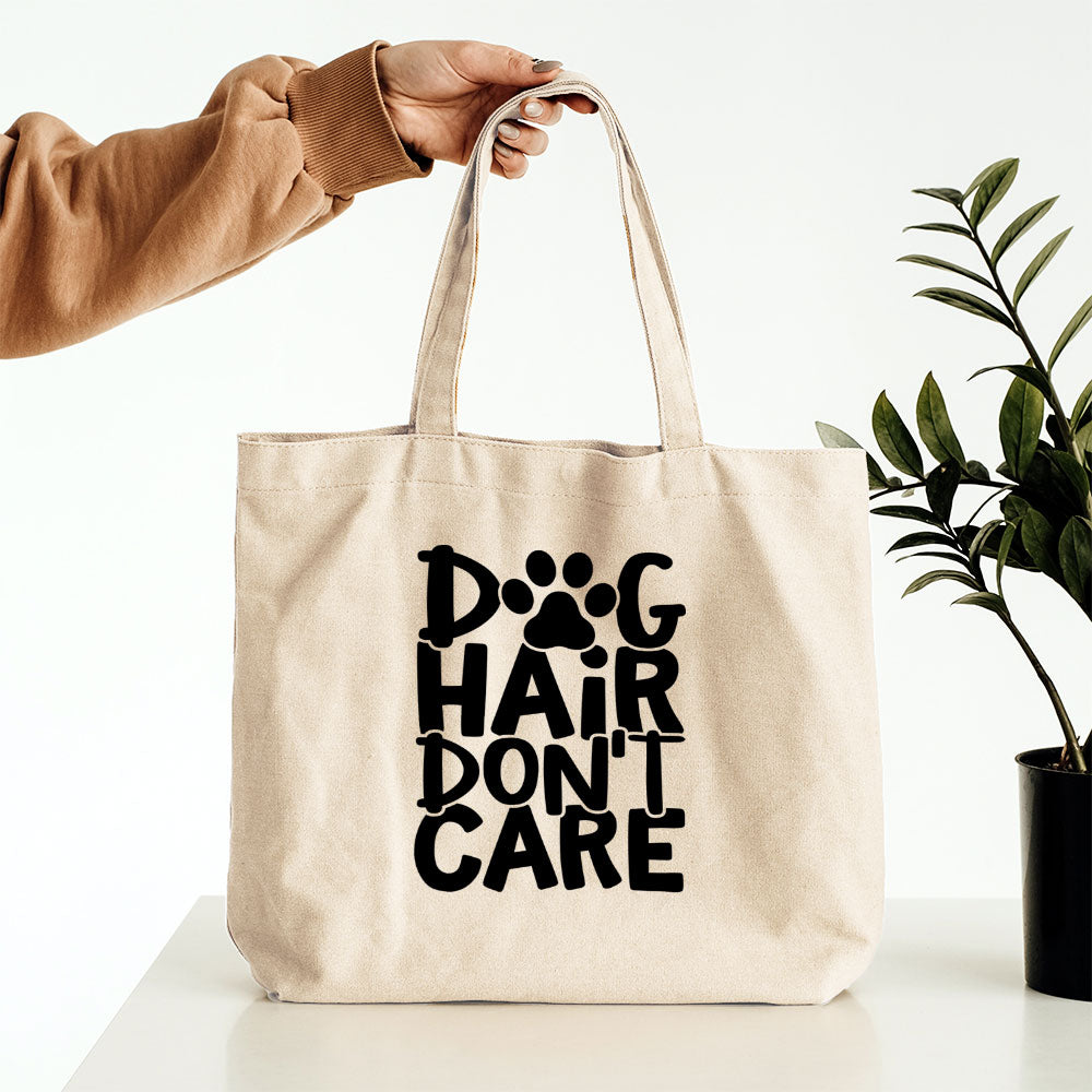 Dog Hair Don_t Care With A Paw Totes at $22.95 found at Personalizedpetlovergifts