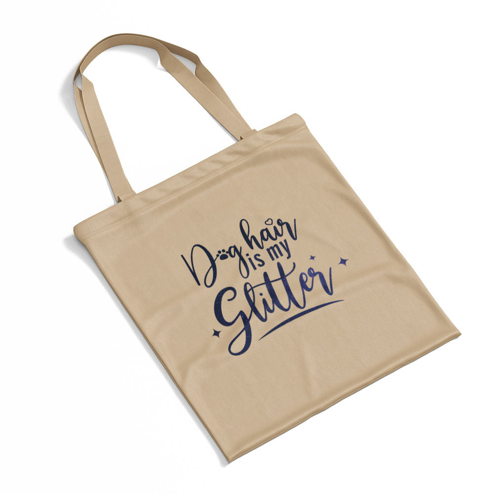 Dog Hair Is My Glitter With Galaxy Font Totes at $22.95 found at Personalizedpetlovergifts