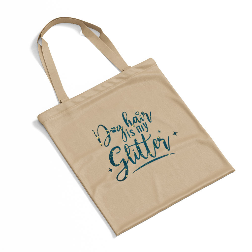 Dog Hair Is My Glitter With Star Font Totes at $22.95 found at Personalizedpetlovergifts