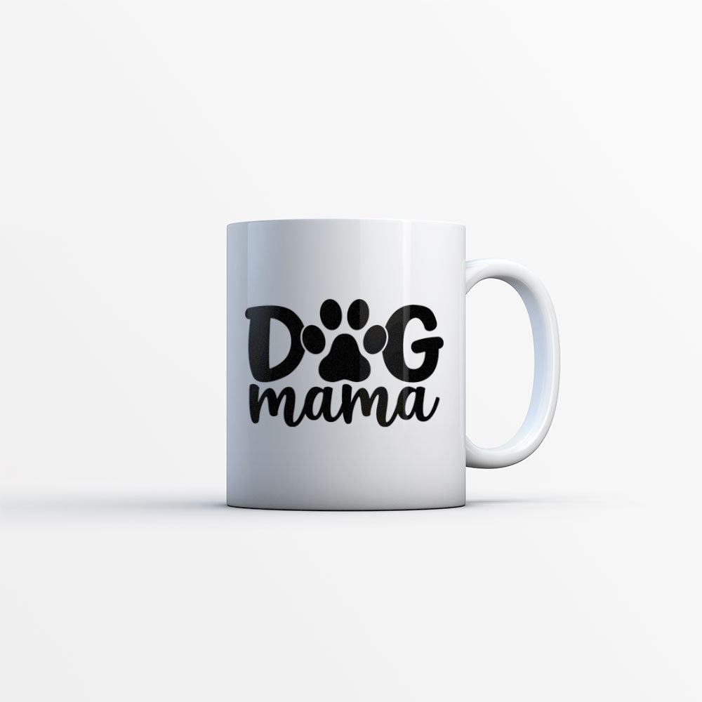 Dog Mama With A Paw Mugs at $13.95 found at Personalizedpetlovergifts