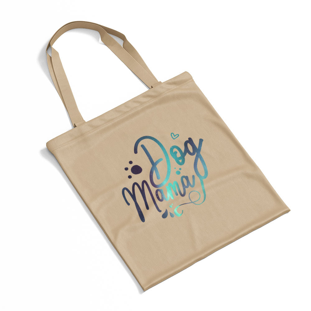 Dog Mama With Green Galaxy Font Totes at $22.95 found at Personalizedpetlovergifts