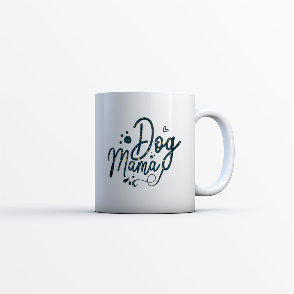 Dog Mama with star font Mugs at $13.95 found at Personalizedpetlovergifts