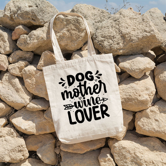 Dog Mother Wine Lover Totes at $22.95 found at Personalizedpetlovergifts