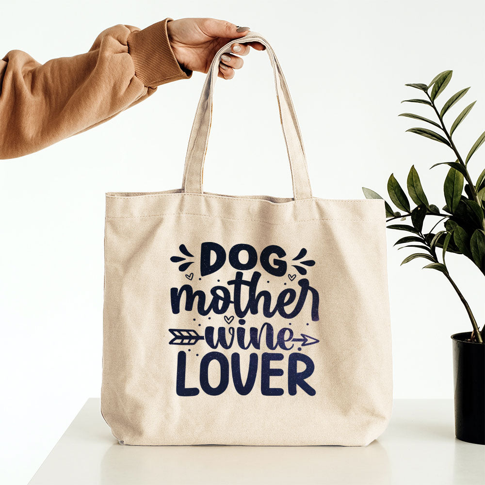 Dog Mother Wine Lover With Galaxy Font Totes at $22.95 found at Personalizedpetlovergifts