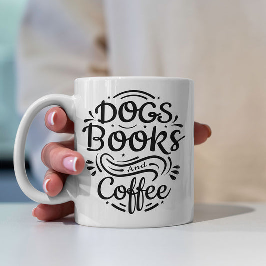 Dogs Book And Coffee Mugs at $13.95 found at Personalizedpetlovergifts