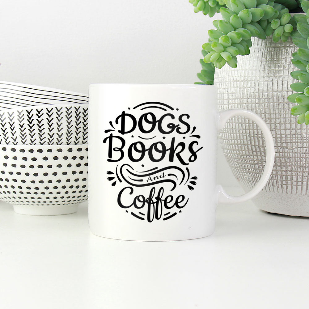 Dogs Book And Coffee Mugs at $13.95 found at Personalizedpetlovergifts