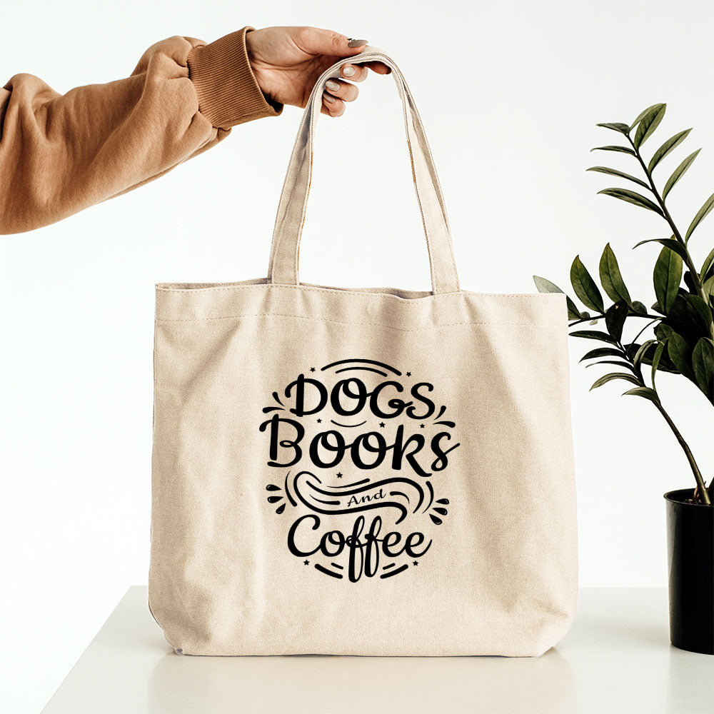 Dogs Book And Coffee Totes at $22.95 found at Personalizedpetlovergifts