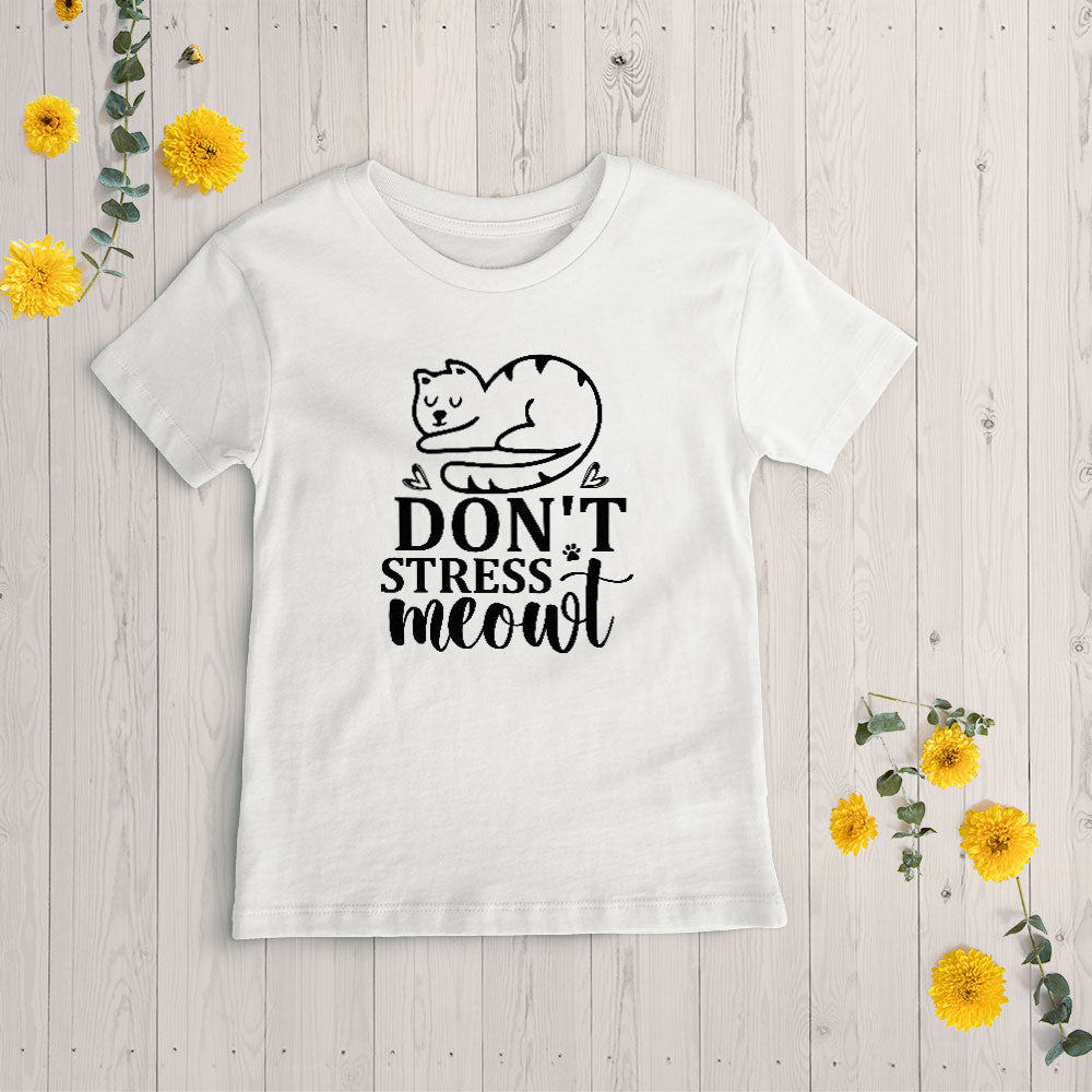 Don't Stress Meowt With Paws Unisex T-Shirt at $22.95 found at Personalizedpetlovergifts