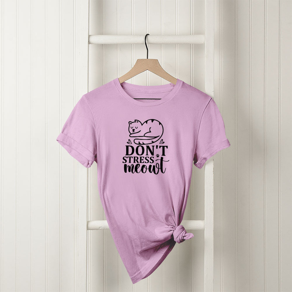 Don't Stress Meowt With Paws Unisex T-Shirt at $22.95 found at Personalizedpetlovergifts