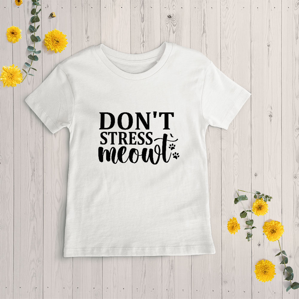 Don't STress Meowt Unisex T-Shirt at $22.95 found at Personalizedpetlovergifts