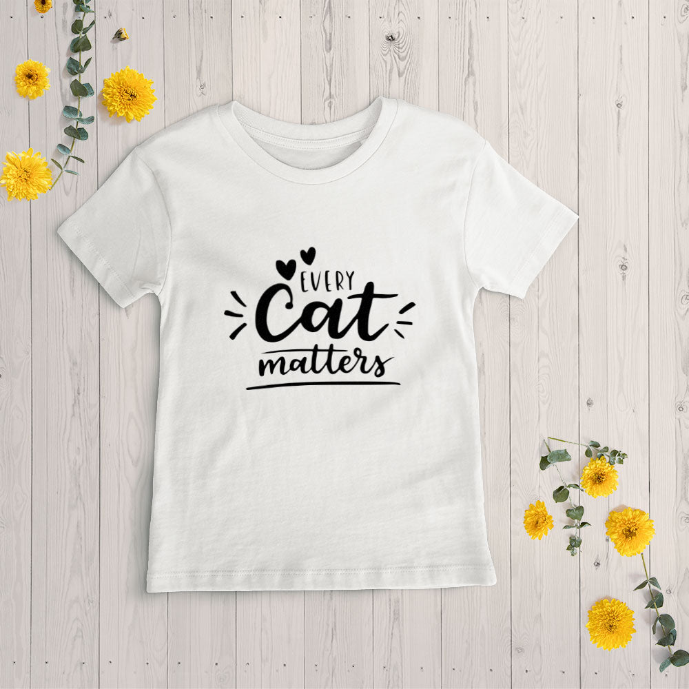 Every Cat Matters With a Heart Unisex T-Shirt at $22.95 found at Personalizedpetlovergifts