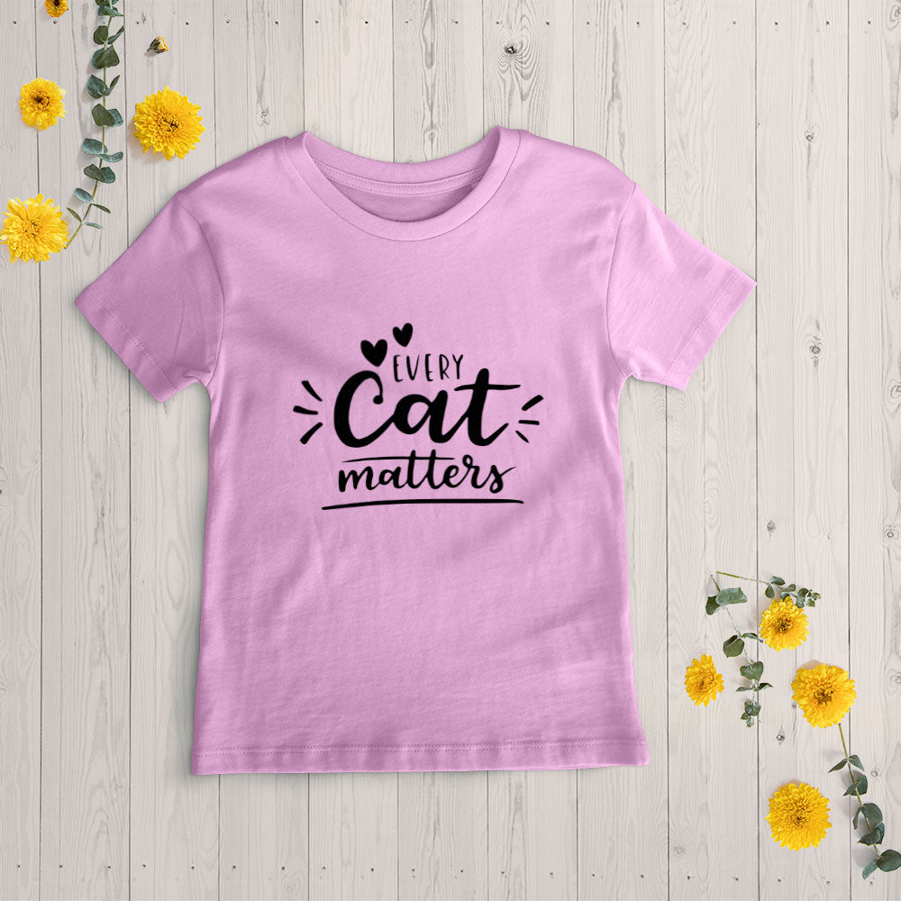 Every Cat Matters With a Heart Unisex T-Shirt at $22.95 found at Personalizedpetlovergifts