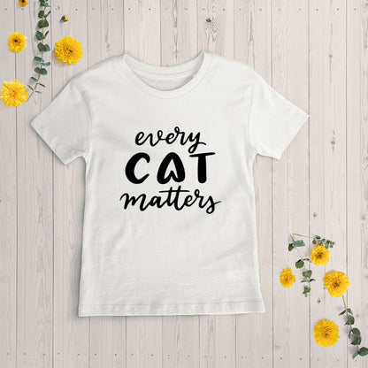 Every Cat Matters Unisex T-Shirt at $22.95 found at Personalizedpetlovergifts