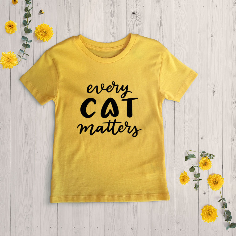 Every Cat Matters Unisex T-Shirt at $22.95 found at Personalizedpetlovergifts