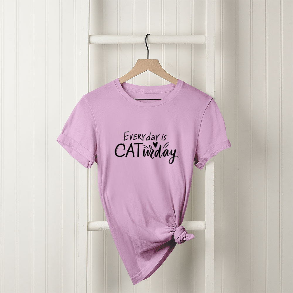 Every Day Is CATurday Unisex T-Shirt at $22.95 found at Personalizedpetlovergifts