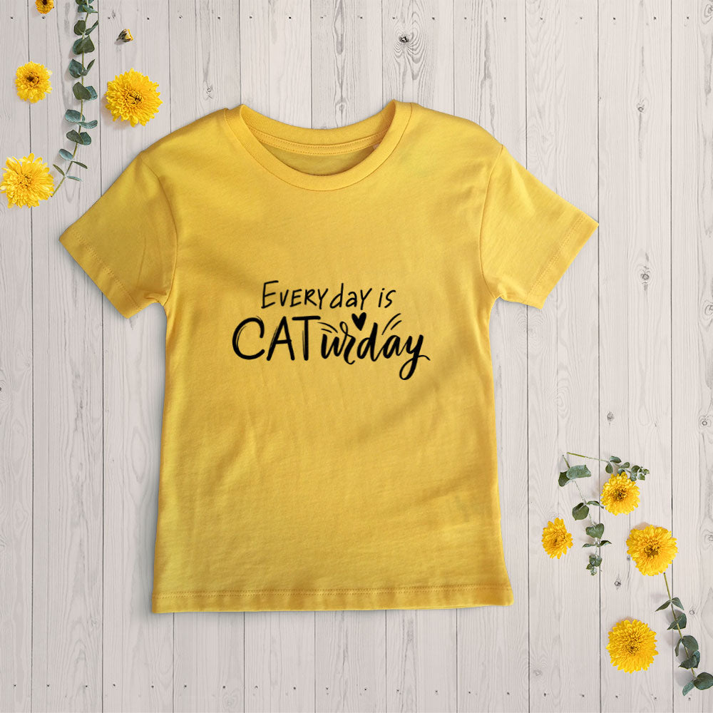 Every Day Is CATurday Unisex T-Shirt at $22.95 found at Personalizedpetlovergifts