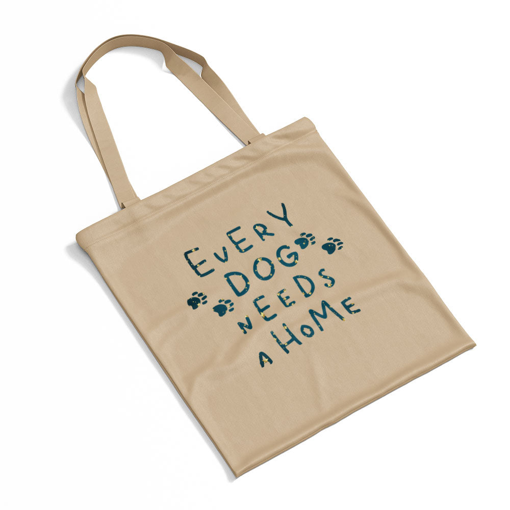 Every Dog Needs Home With Star Font Totes at $22.95 found at Personalizedpetlovergifts