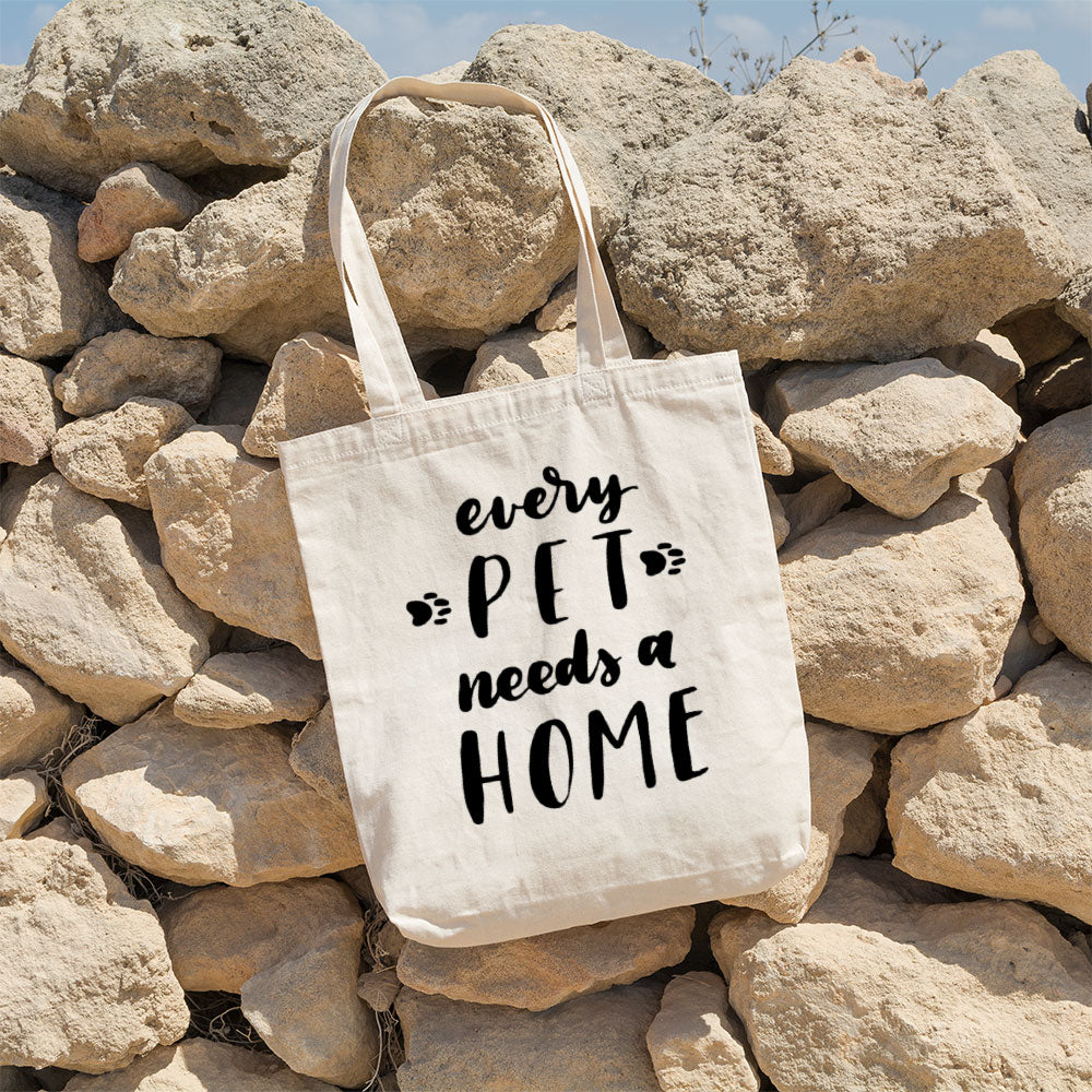 Every Pet Needs A Home Totes at $22.95 found at Personalizedpetlovergifts