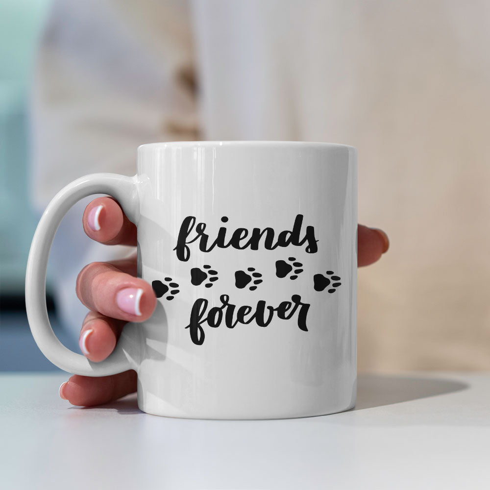 Friends Forever Coffee Mug at $13.95 found at Personalizedpetlovergifts