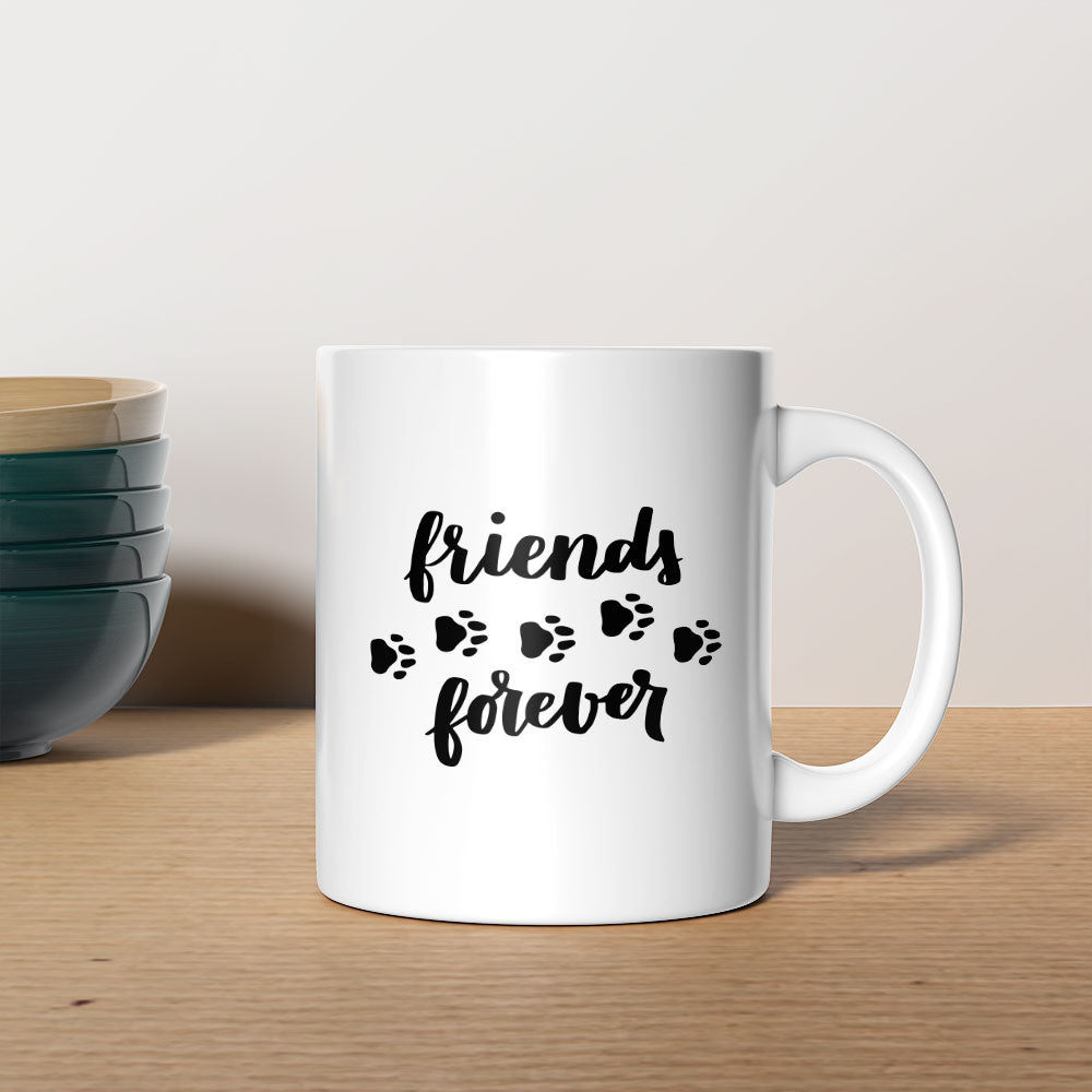 Friends Forever Coffee Mug at $13.95 found at Personalizedpetlovergifts