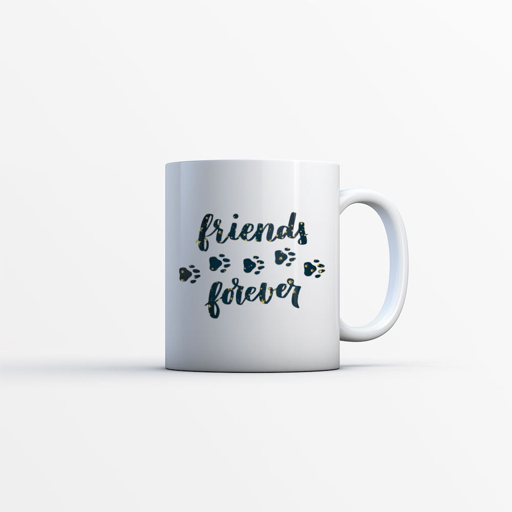 Friends Forever with star font Mugs at $13.95 found at Personalizedpetlovergifts