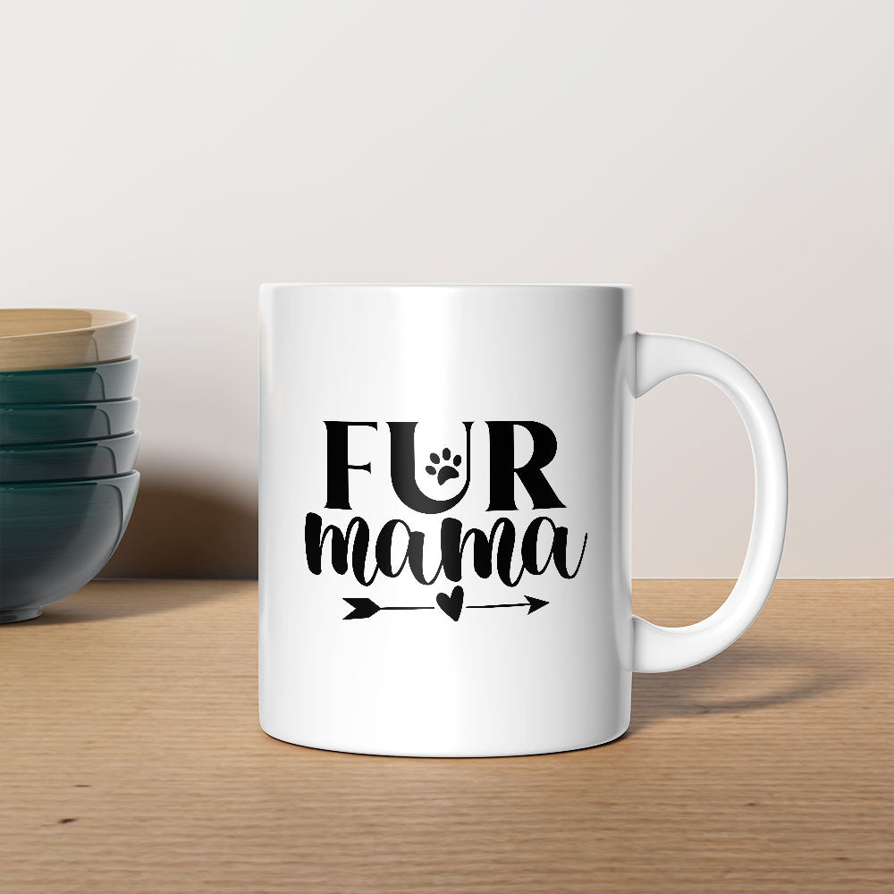 Fur Mama Coffee Mug at $13.95 found at Personalizedpetlovergifts