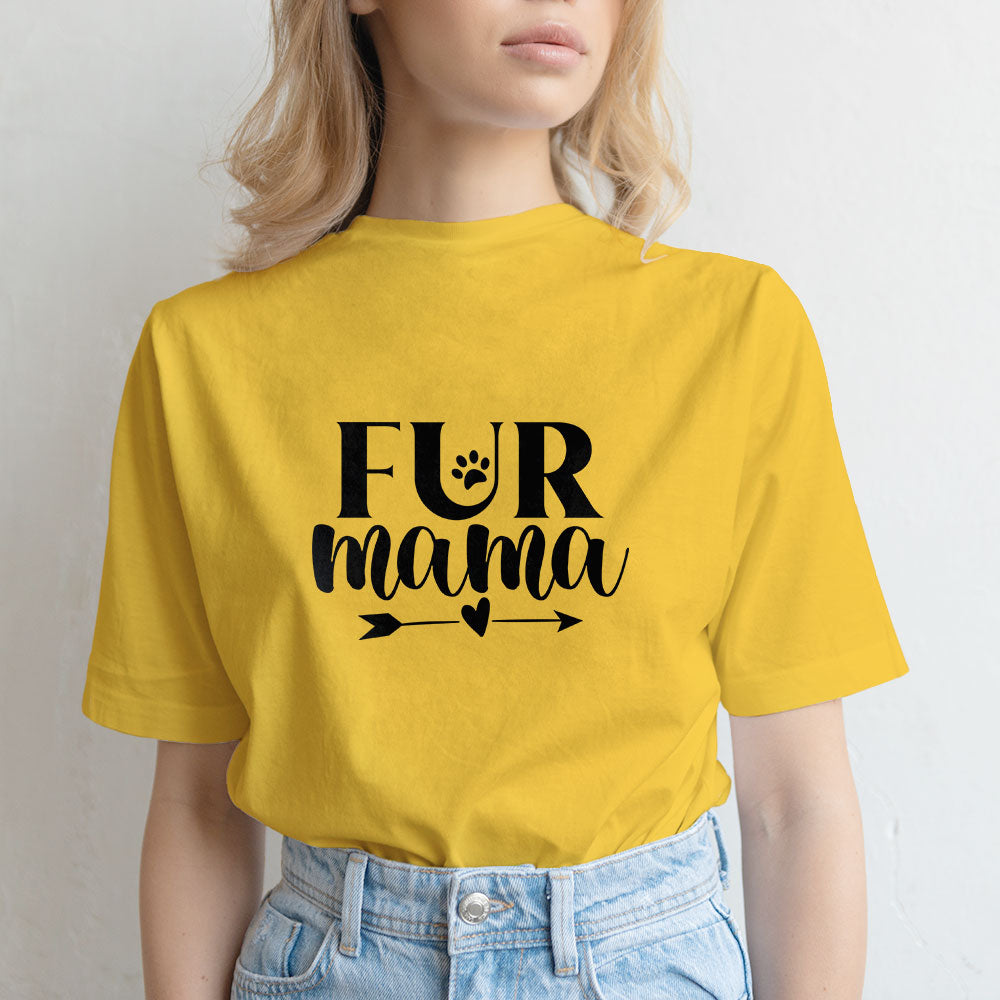 Fur Mama Unisex T-Shirt at $22.95 found at Personalizedpetlovergifts