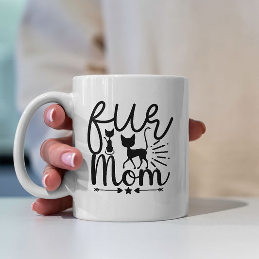 Fur Mom Coffee Mug at $13.95 found at Personalizedpetlovergifts