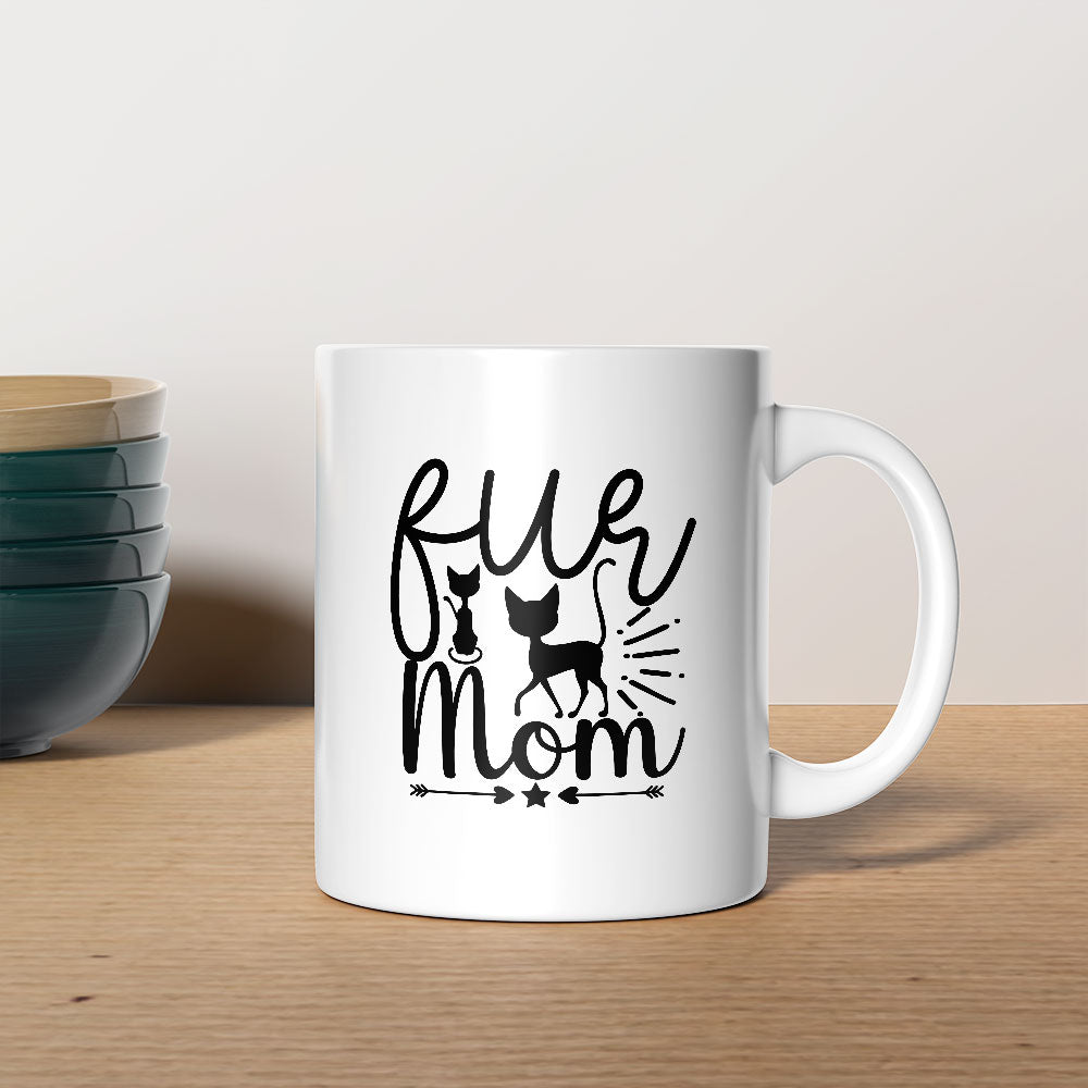 Fur Mom Coffee Mug at $13.95 found at Personalizedpetlovergifts